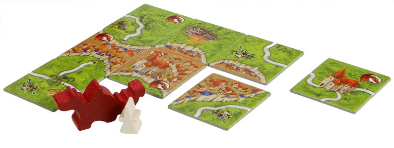 Carcassonne: De Draak, de Fee en de Jonkvrouw