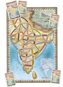 Ticket to Ride India + Zwitserland