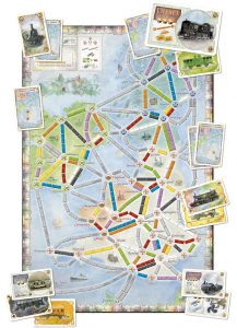 Ticket to Ride United Kingdom + Pennsylvania