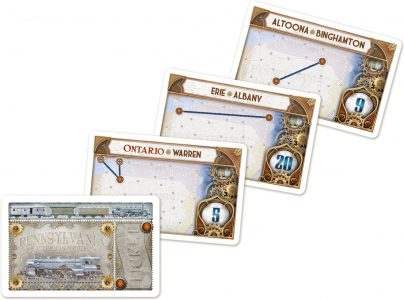 Ticket to Ride United Kingdom + Pennsylvania