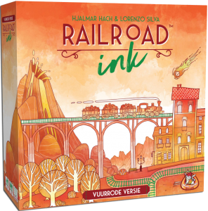 Railroad Ink – Vuurrode Versie