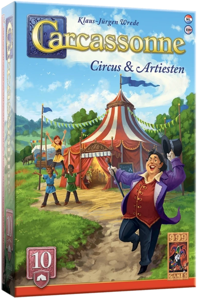 Carcassonne: Circus & Artiesten – Uitbreiding 10