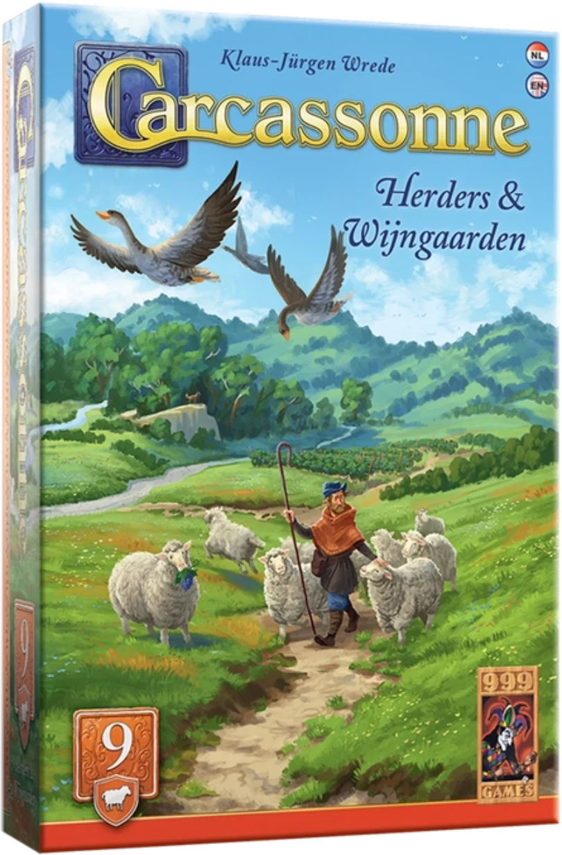 Carcassonne: Herders & Wijngaarden – Uitbreiding 9