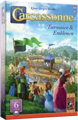 Carcassonne: Toernooien & Emblemen – Uitbreiding 6