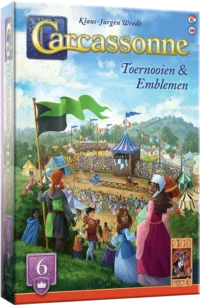 Carcassonne: Toernooien & Emblemen – Uitbreiding 6