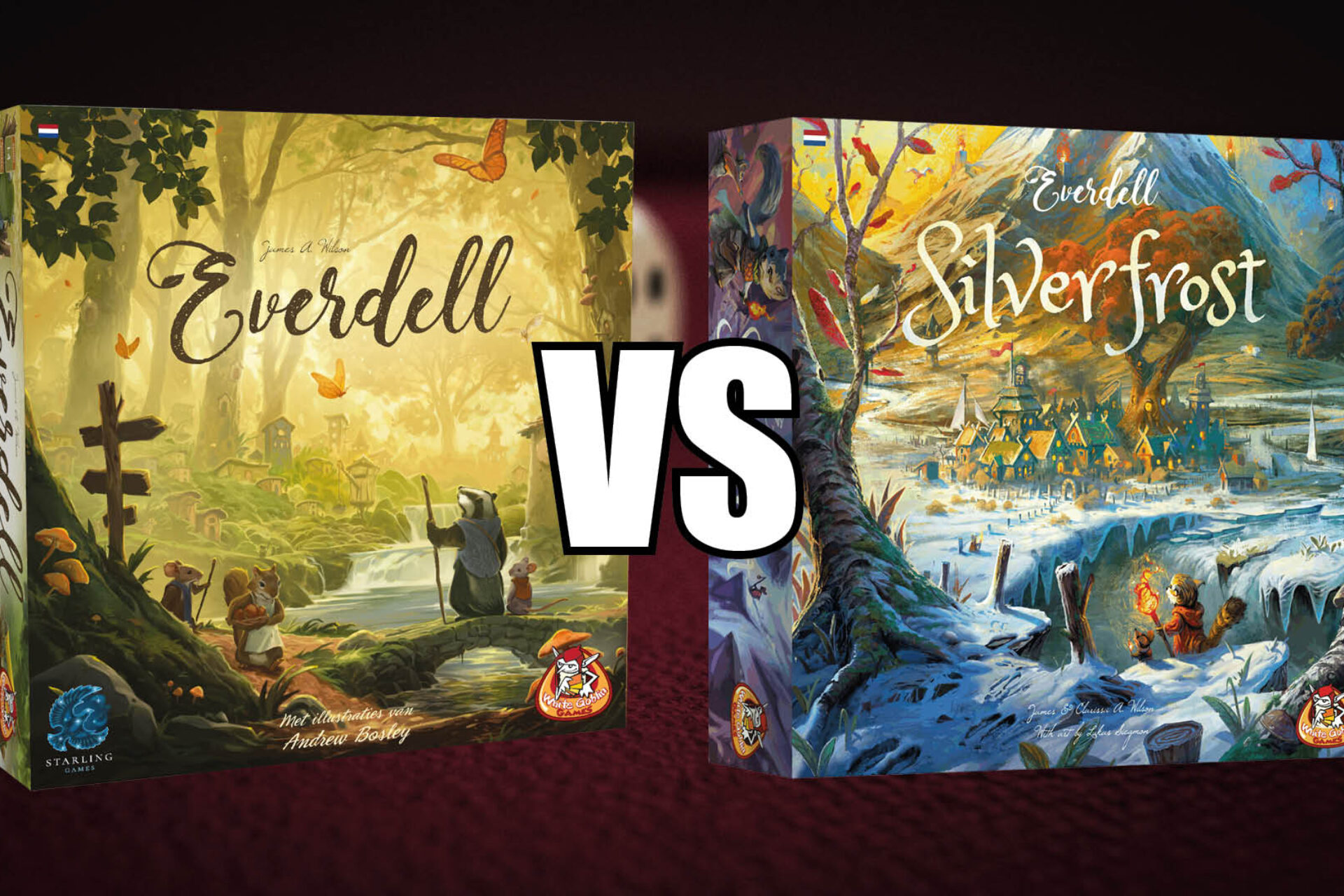 Everdell versus Everdell: Silverfrost – wat zijn de belangrijkste verschillen?