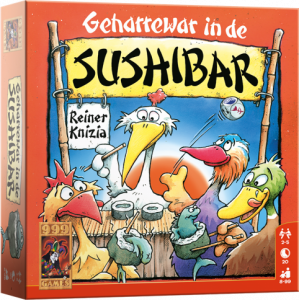 Geharrewar in de Sushibar