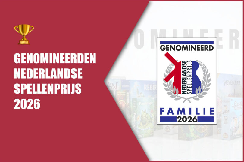 🏆 Nederlandse Spellenprijs 2026: dit zijn de negen genomineerden