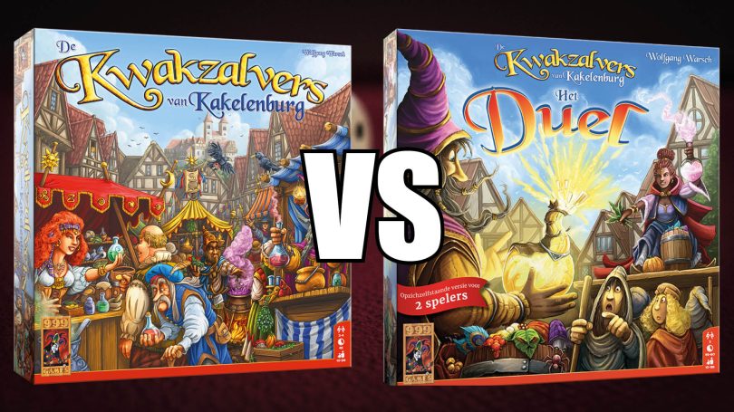 Hoe verschilt De Kwakzalvers van Kakelenburg: Het Duel van het originele spel?