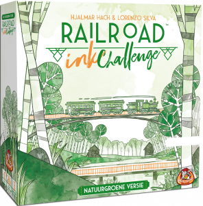 Railroad Ink – Natuurgroene Versie