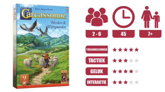 Carcassonne: Herders & Wijngaarden – Uitbreiding 9