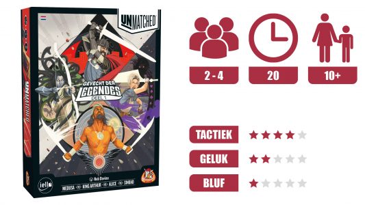 Unmatched: Gevecht der Legendes