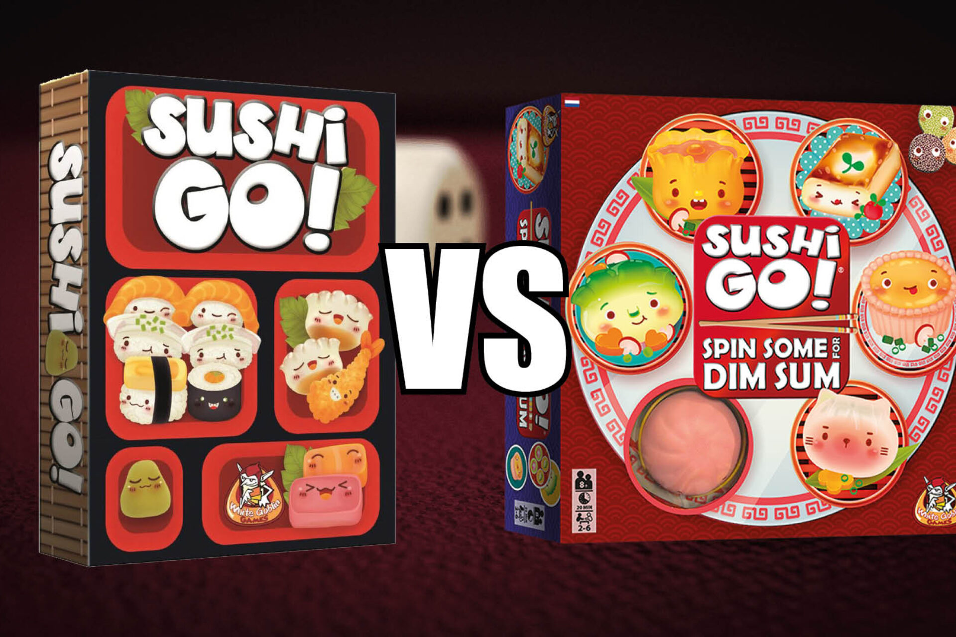 Sushi Go! vs. Sushi Go!: Spin Some for Dim Sum