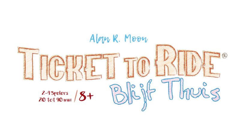 Gratis uitbreiding – Ticket to Ride: Blijf Thuis